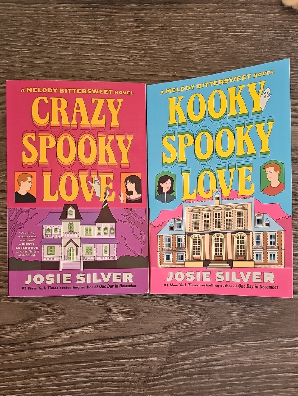 Crazy Spooky Love & Kooky Spooky Love by Josie Silver - 2 Books